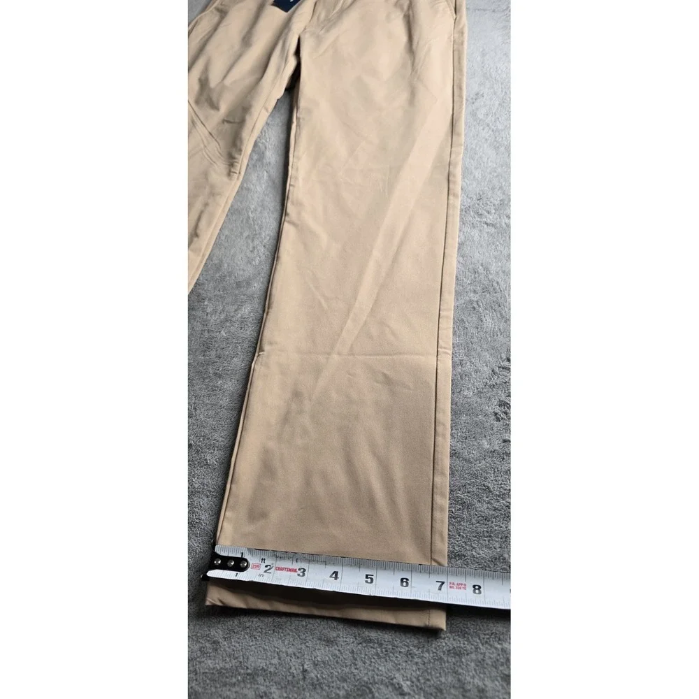NWT J Crew Tech Pant Mens 30x30 Khaki  Slim Fit Performance Golf Casual Stretch